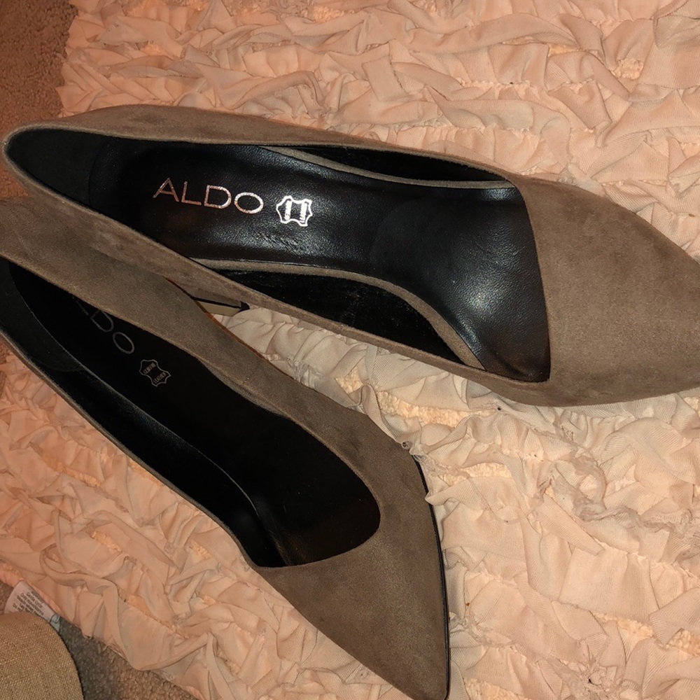 ALDO Genuine Leather Pump Heals